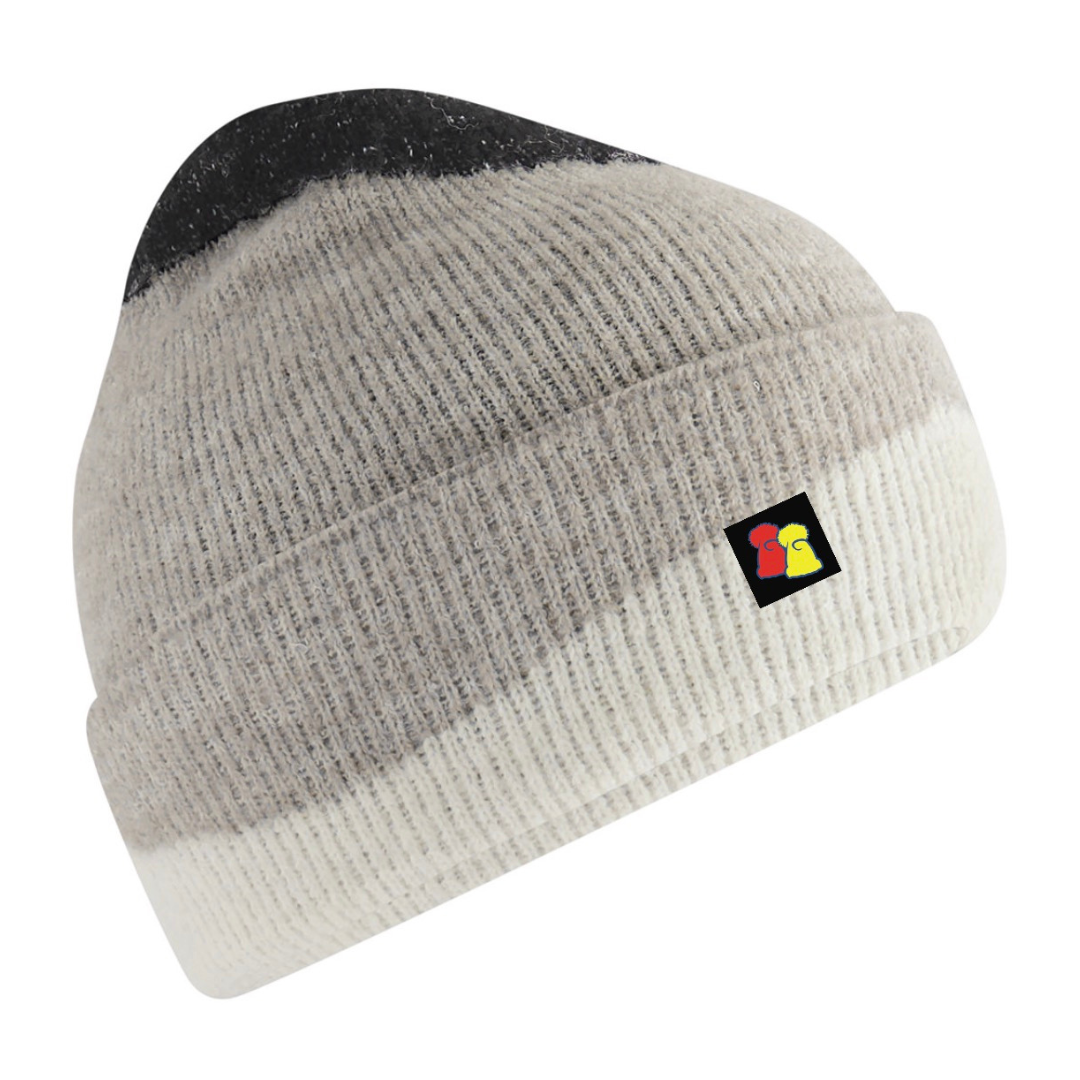 Grey Soft Wave Beanie