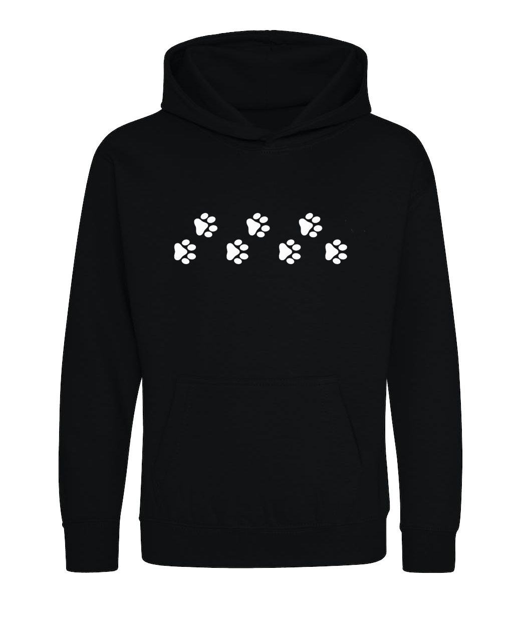 Kids Paw Prints Hoodie
