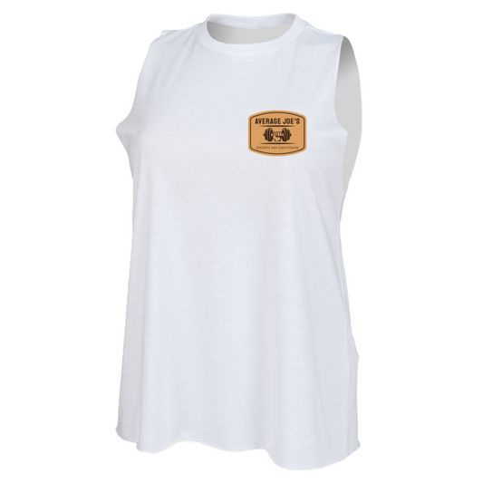 Average Joe Women's White Vest