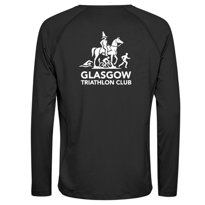 Glasgow Triathlon Club Black Long Sleeve CoolDry T-Shirt