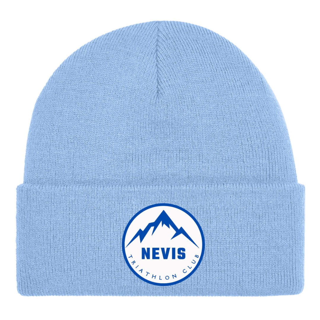Nevis Sky Blue Tri Club Beanie PREORDER ONLY
