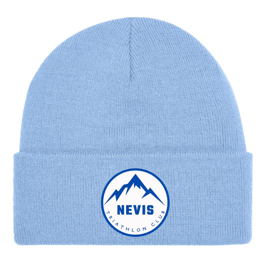 Nevis Sky Blue Tri Club Beanie PREORDER ONLY