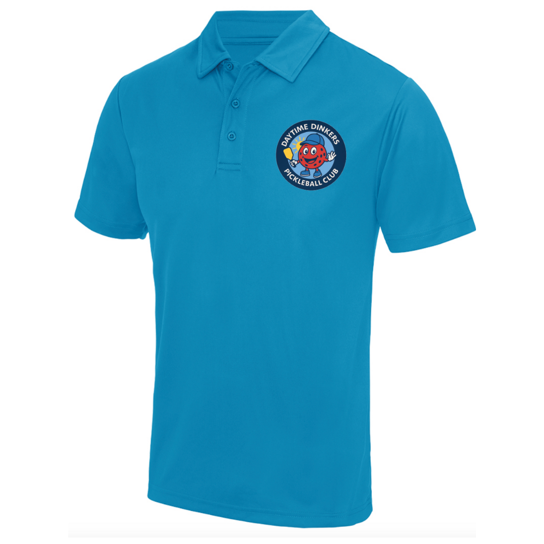 Daytime Dinkers Pickleball Club Technical Polo Top