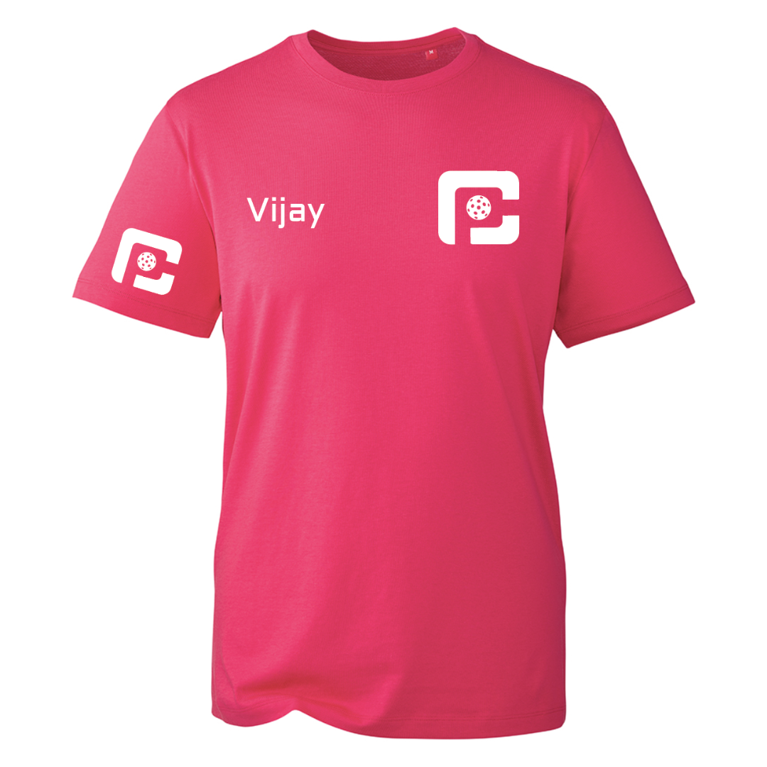 Oxfordshire Pickleball Casual T-Shirt White Logo