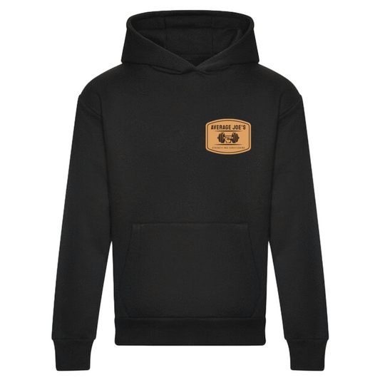 Average Joe Black Hoodie