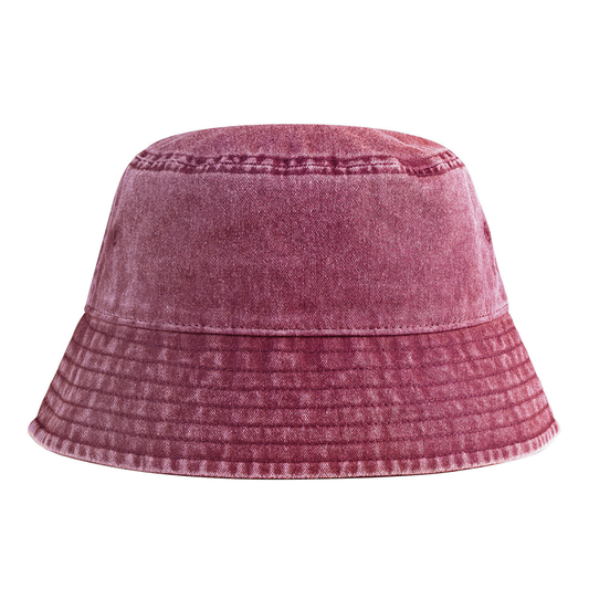 Red Vintage Bucket Hat