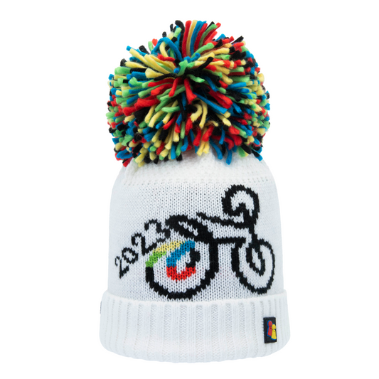 Glasgow 2023 White Big Bobble Hat