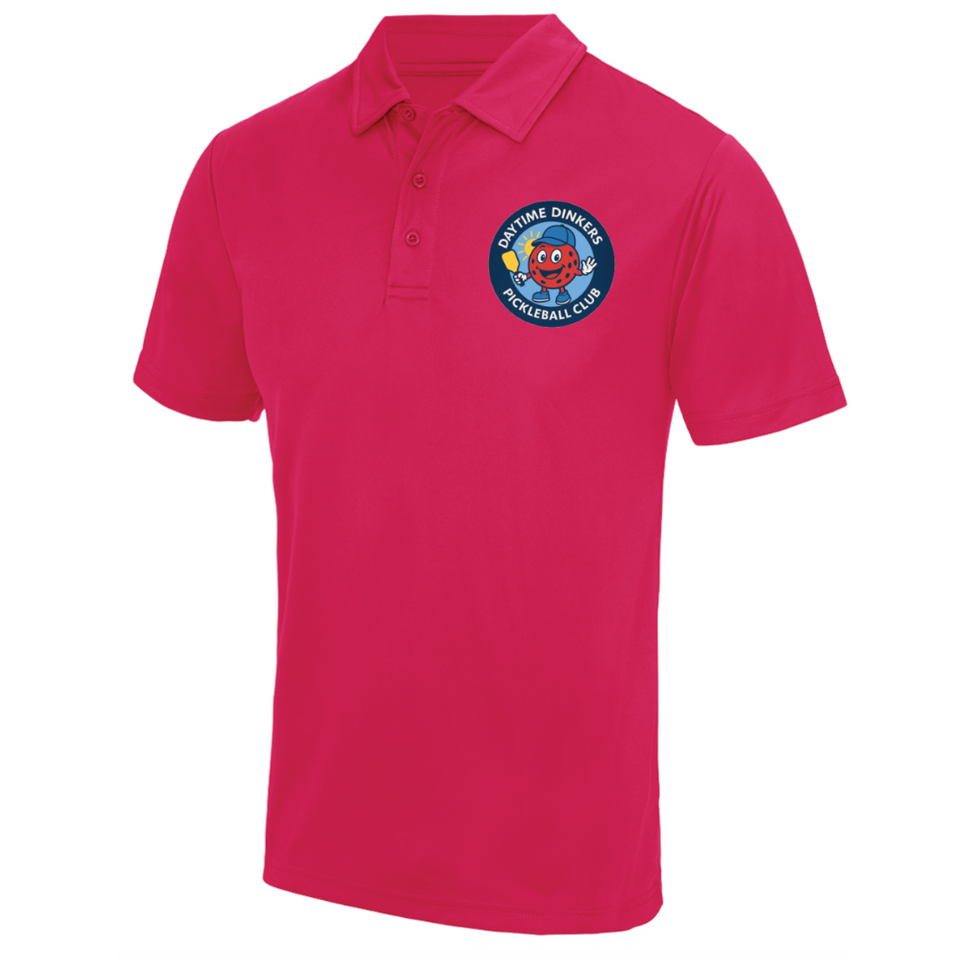 Daytime Dinkers Pickleball Club Technical Polo Top