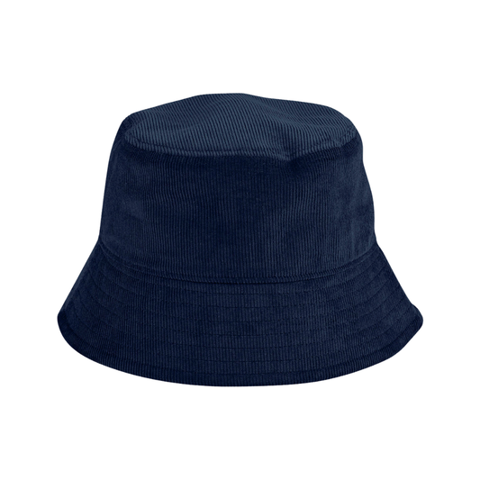 Navy Organic Cord Bucket Hat