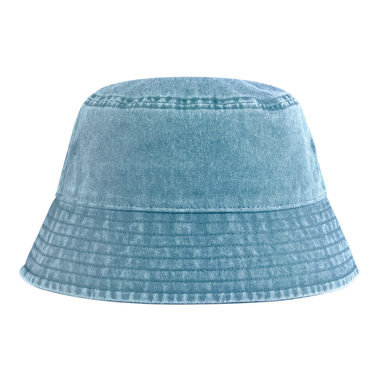 Light Denim Vintage Bucket Hat
