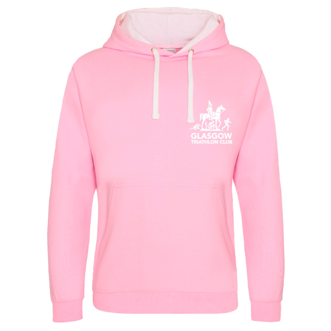 Glasgow Triathlon Club Pink Hoodie