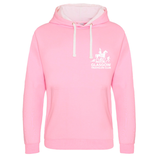 Glasgow Triathlon Club Pink Hoodie