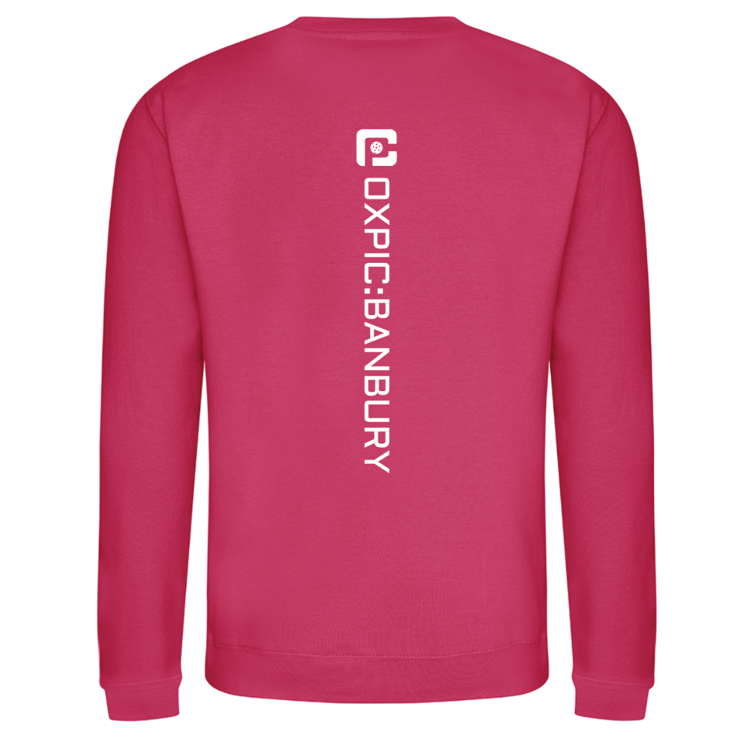 Oxfordshire Pickleball Sweatshirt White Logo