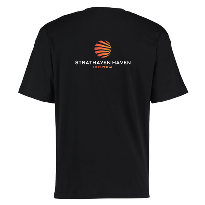 Strathaven Haven Black Standard Fit T-Shirt