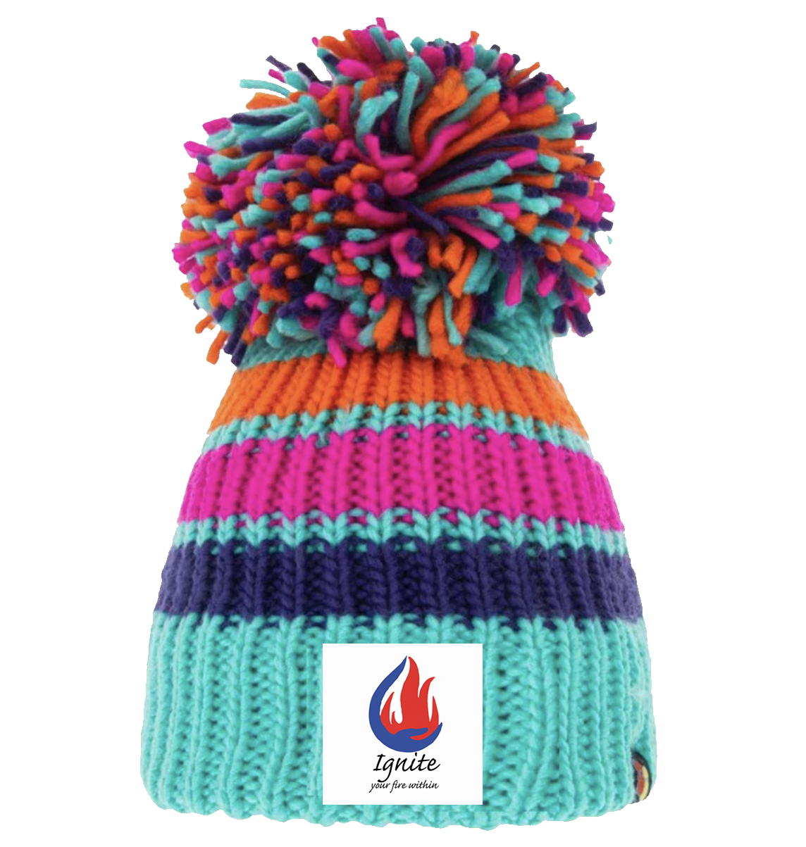 The Braid Sisters Big Bobble Hat