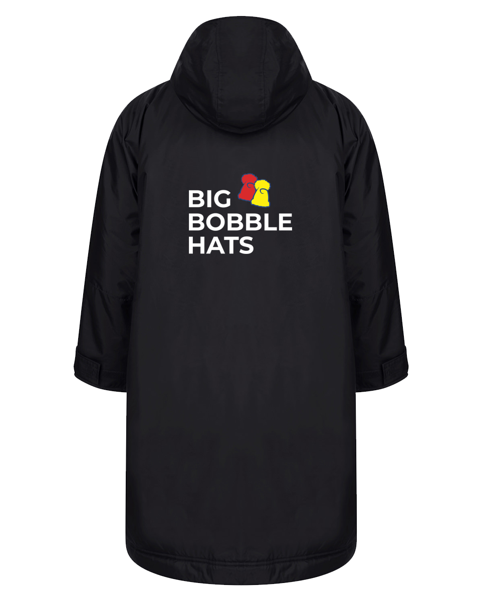 Kids Big Bobble Hats Logo Changing Robe