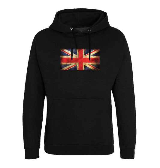 Extra Large Black Union Jack Hoodie
