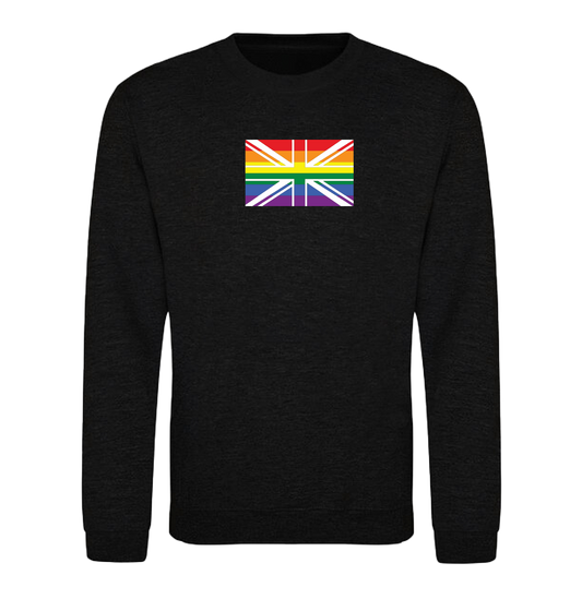 Rainbow Union Jack Sweatshirt