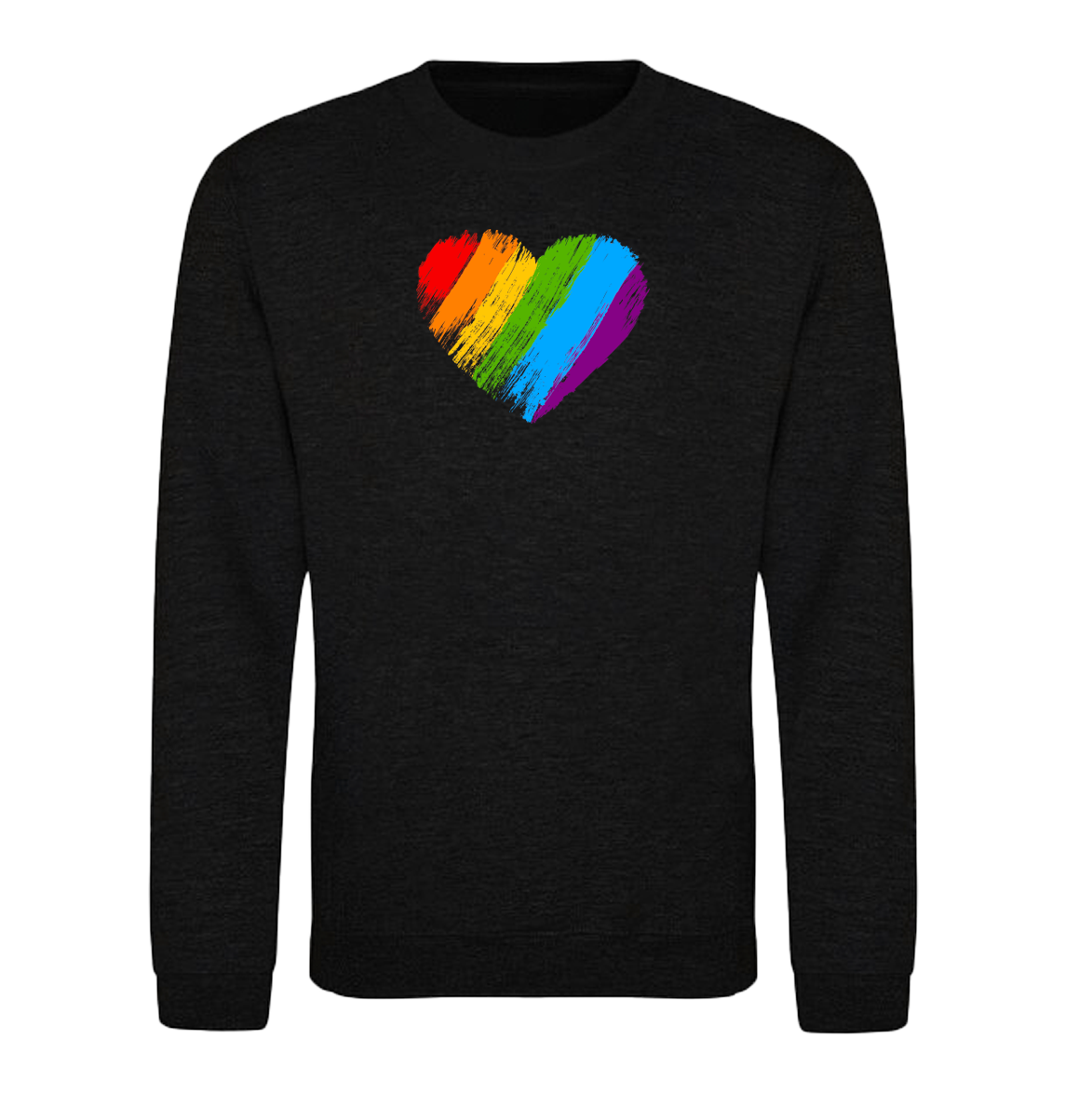 Rainbow Heart Sweatshirt