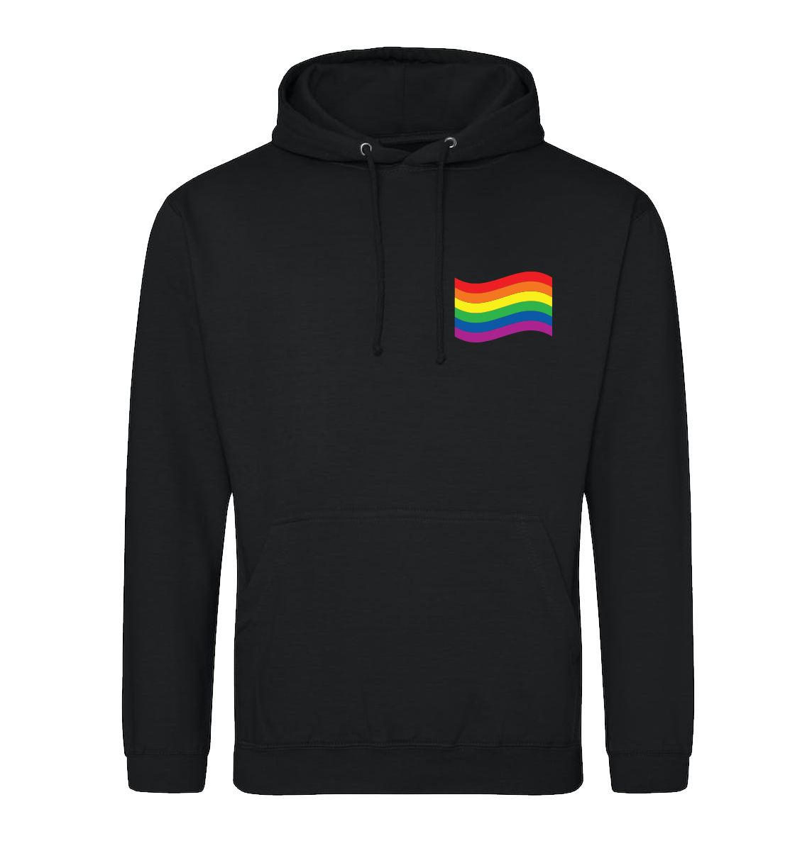 Wavy Rainbow Hoodie