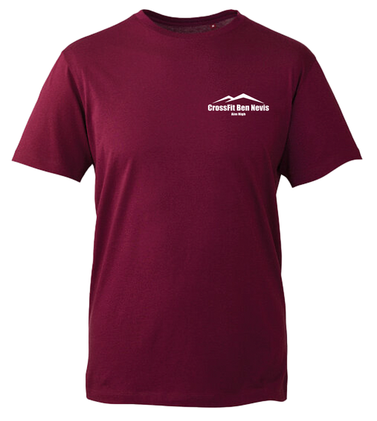 CrossFit Ben Nevis Burgundy T-Shirt