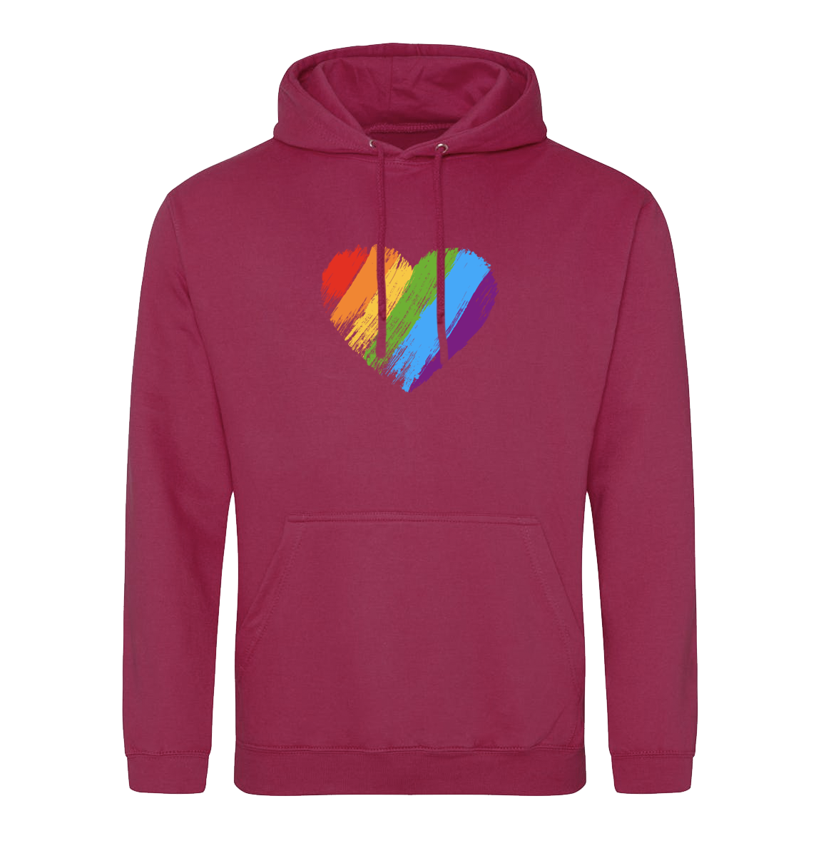 Rainbow Heart Hoodie