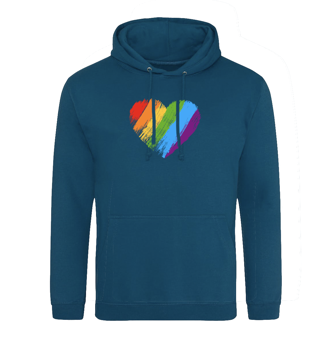 Rainbow Heart Hoodie