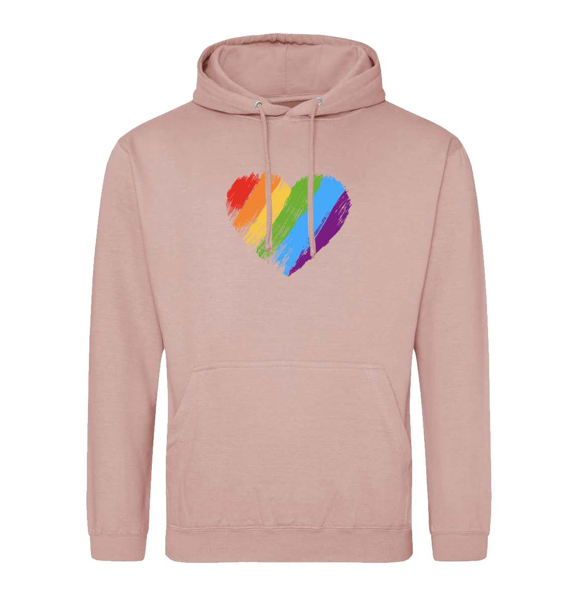 Rainbow Heart Hoodie