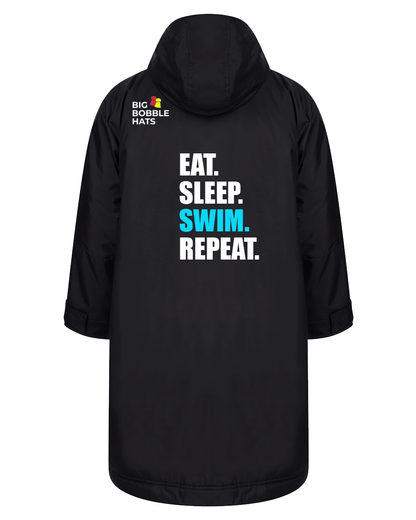 Eat Sleep Swim Repeat Changing Robe