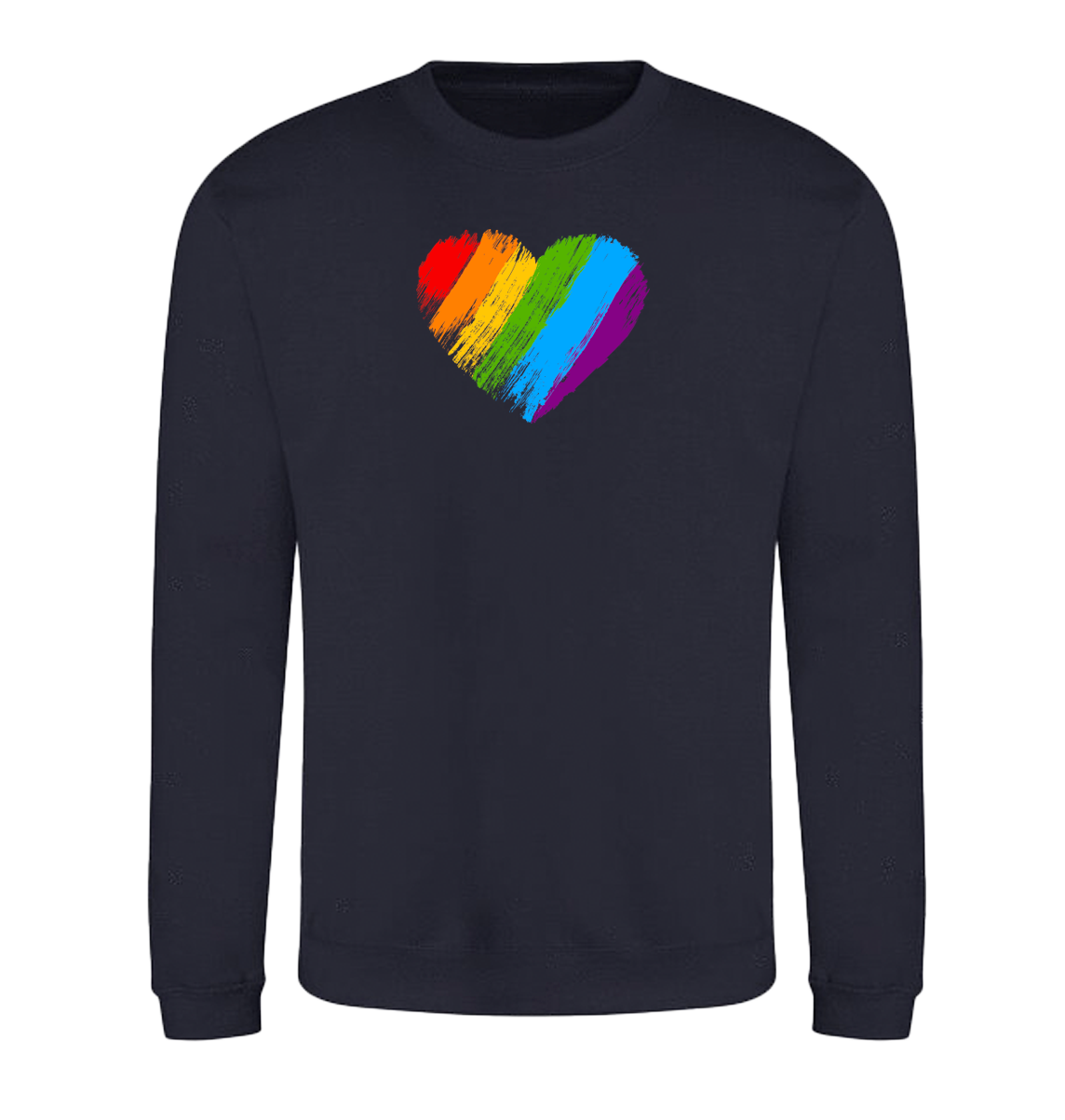 Rainbow Heart Sweatshirt