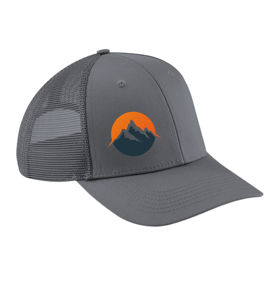 Mountain Sunset Baseball Cap