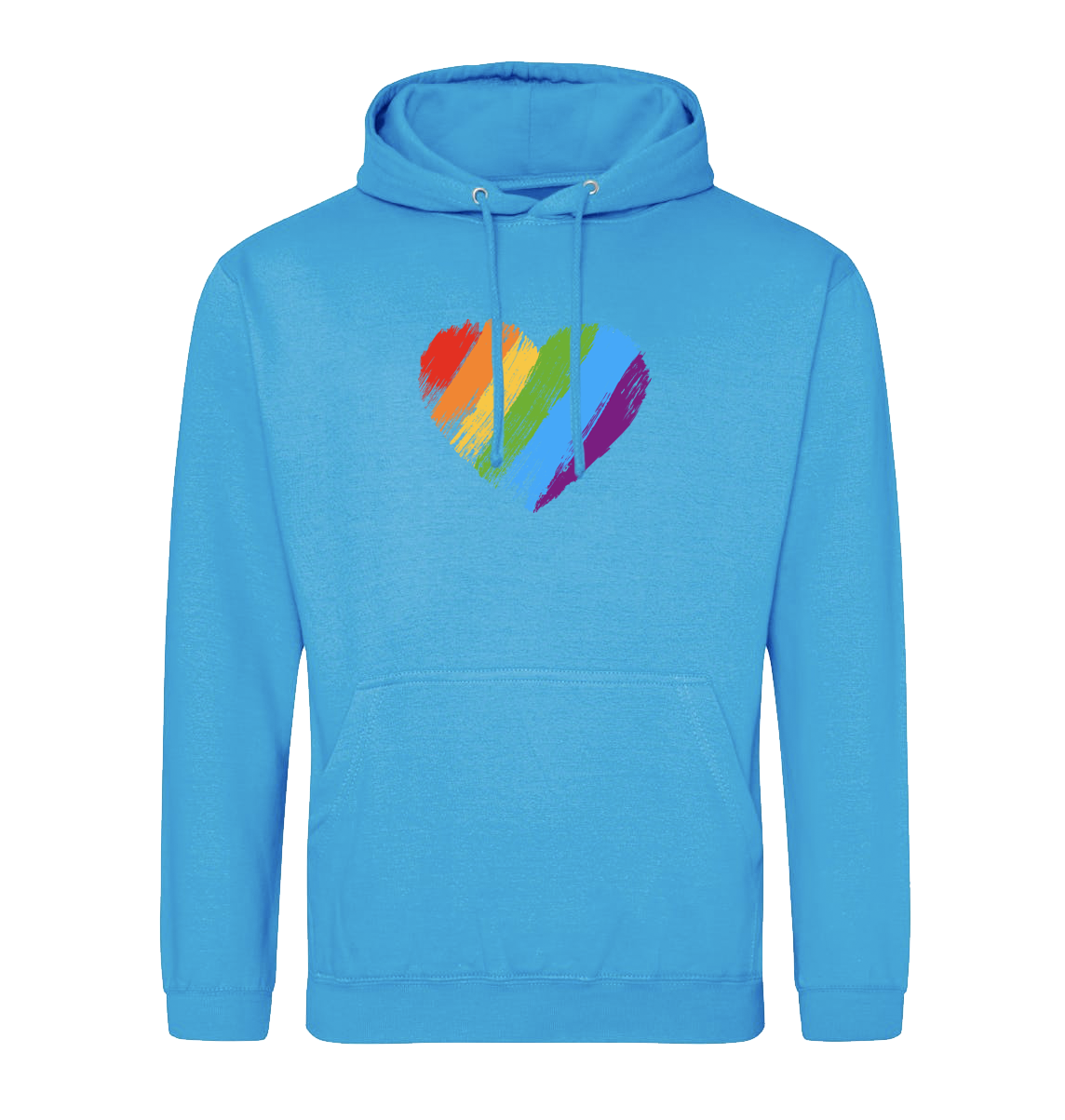 Rainbow Heart Hoodie