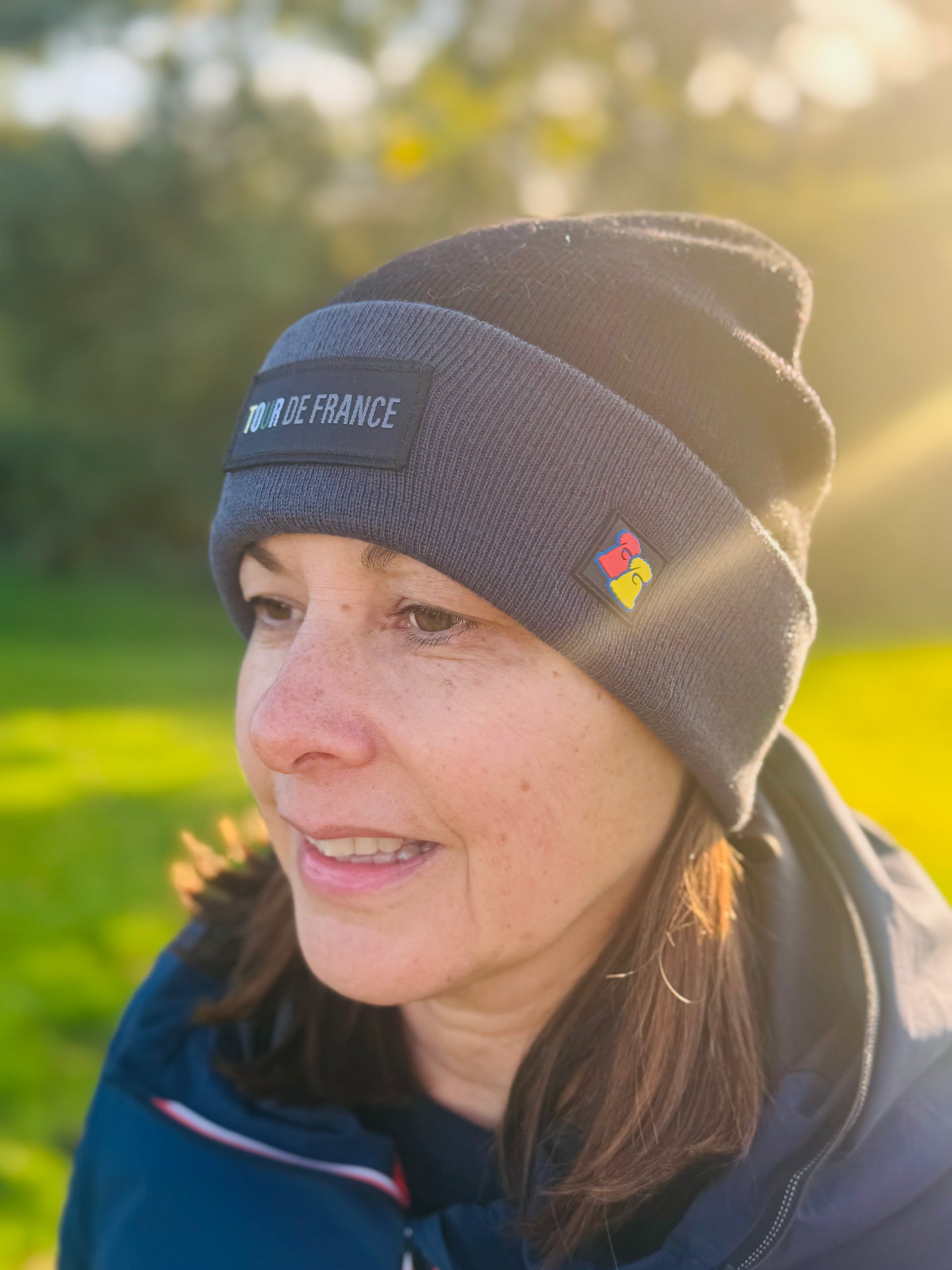 Tour de France Grey Beanie