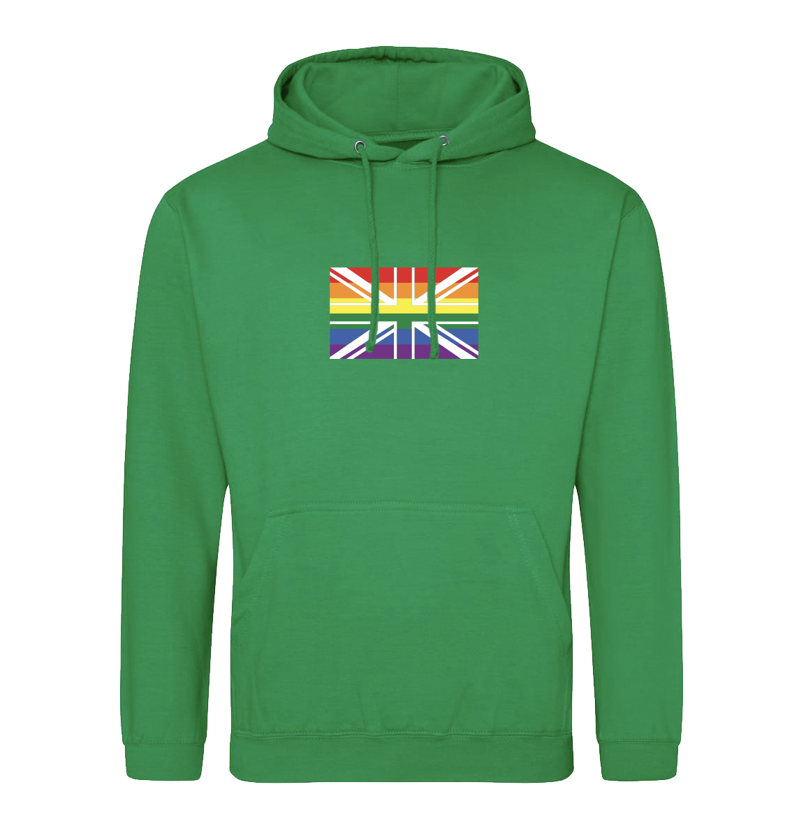 Rainbow Union Jack Hoodie