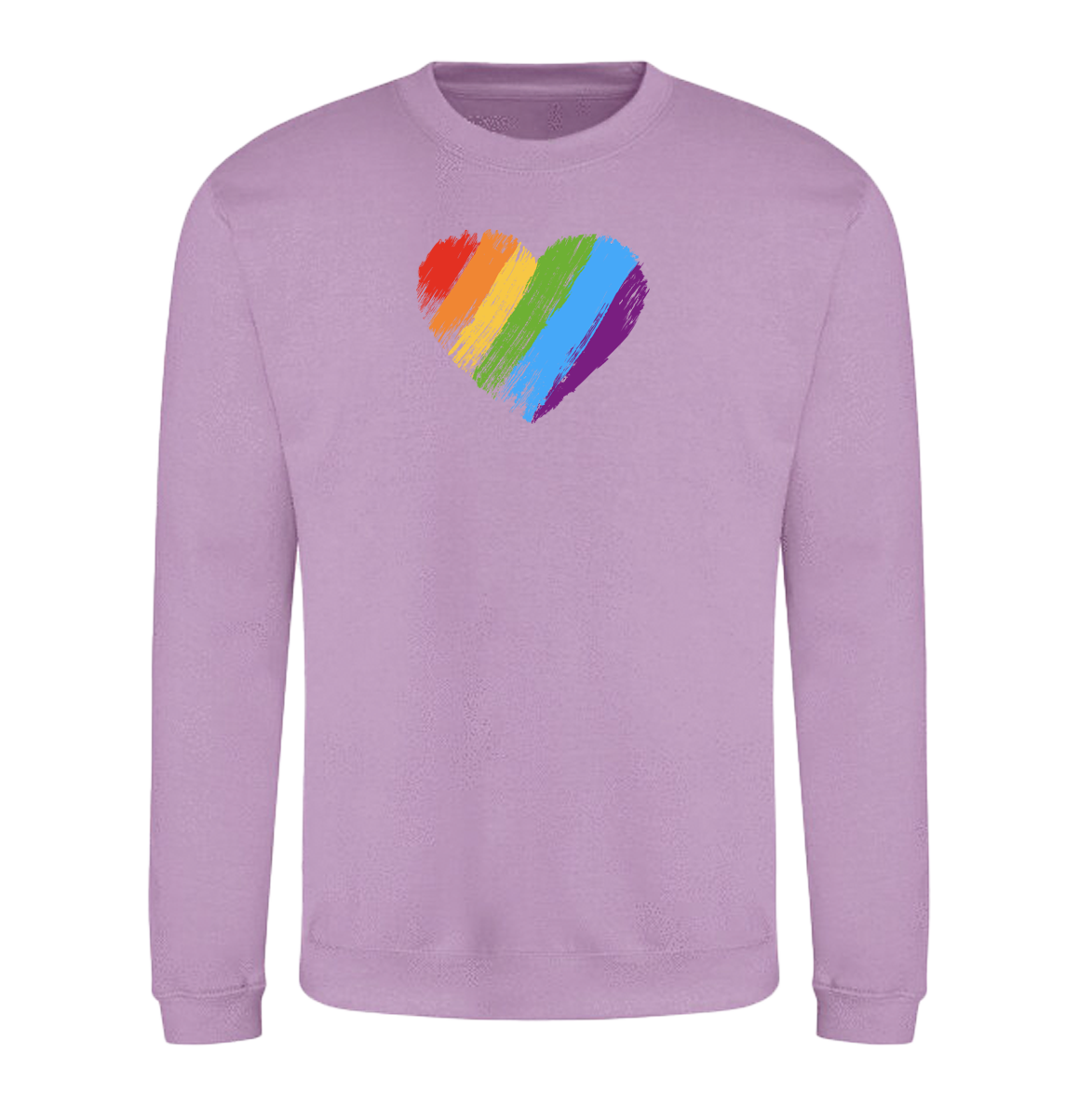 Rainbow Heart Sweatshirt