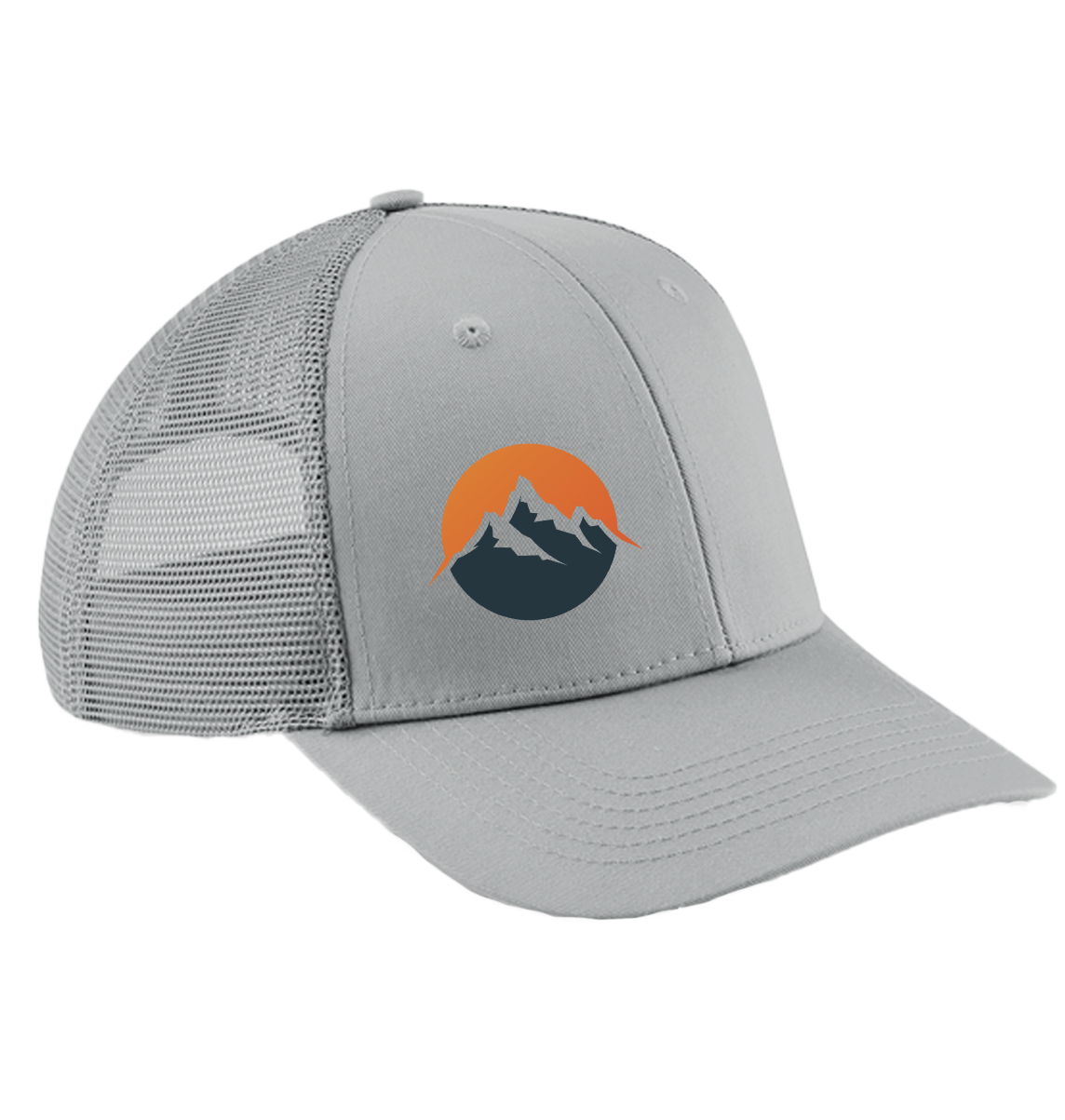 Mountain Sunset Baseball Cap