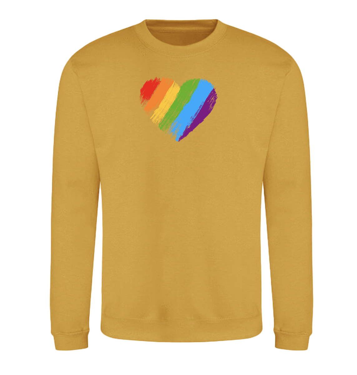 Rainbow Heart Sweatshirt