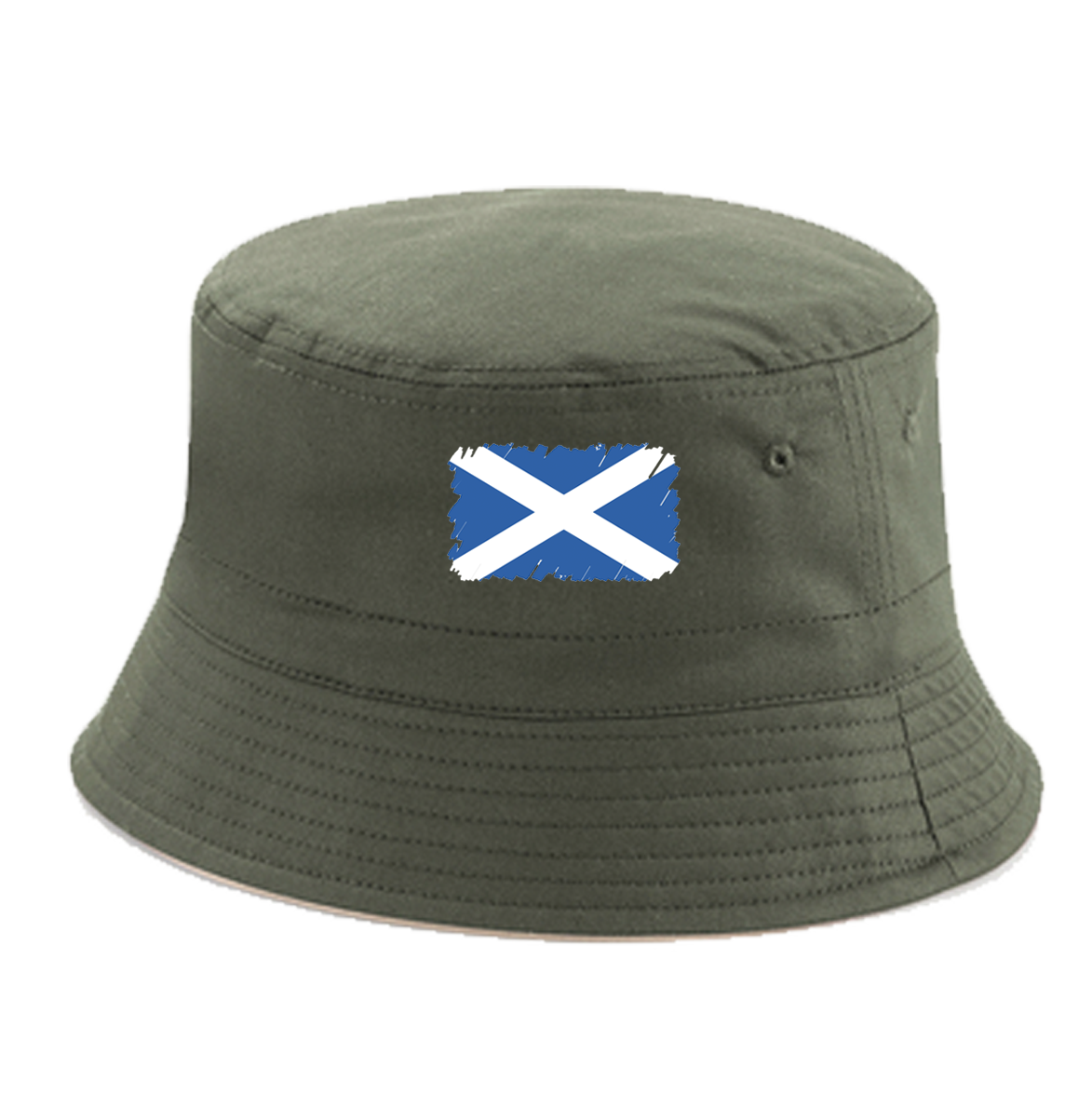 Adult Scottish Saltire Bucket Hat