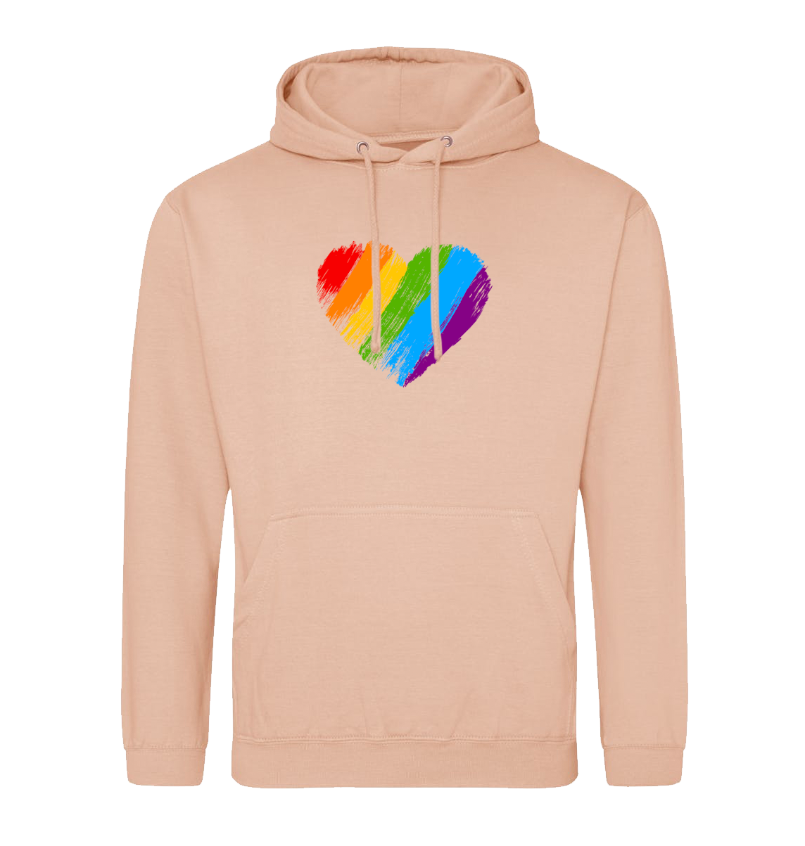 Rainbow Heart Hoodie