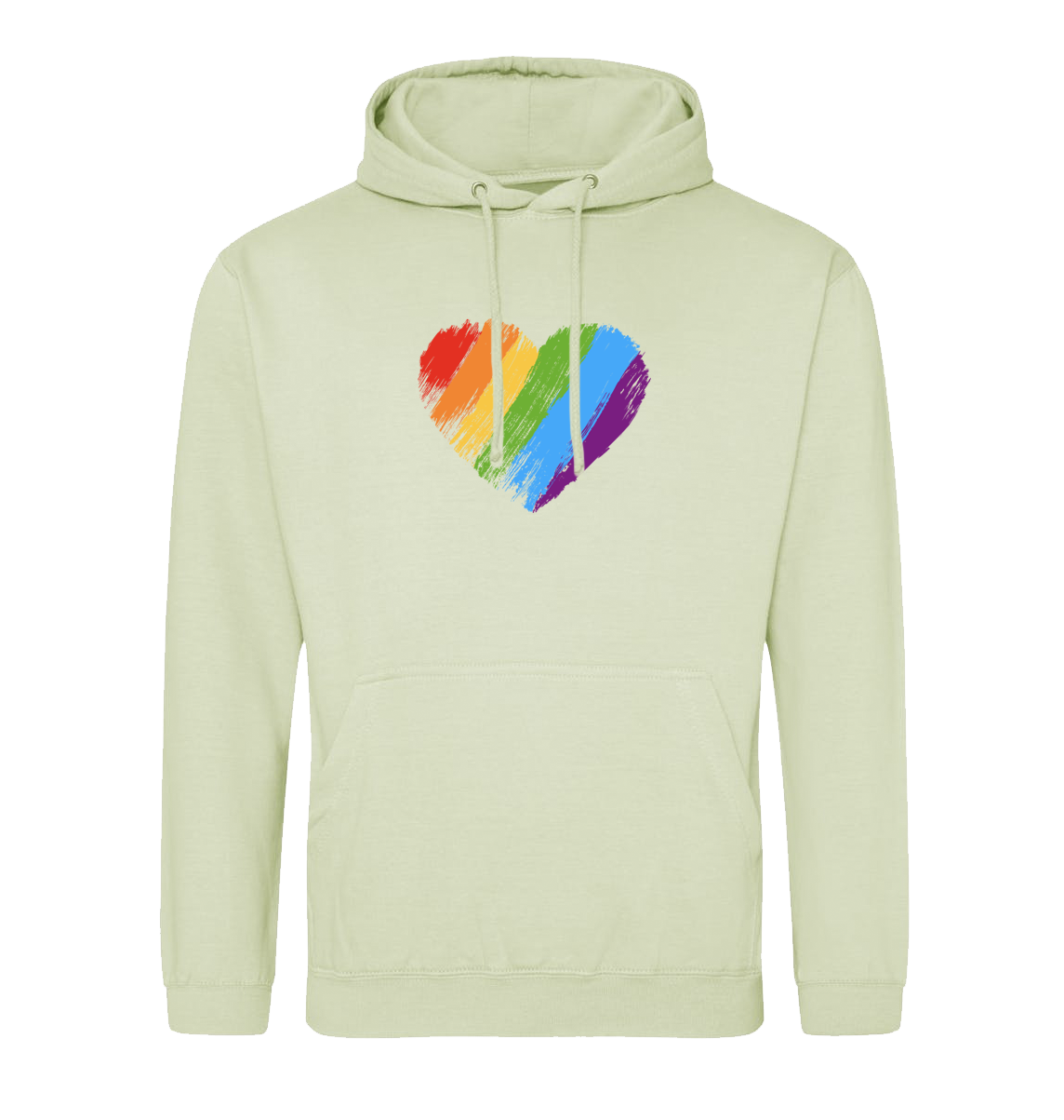 Rainbow Heart Hoodie