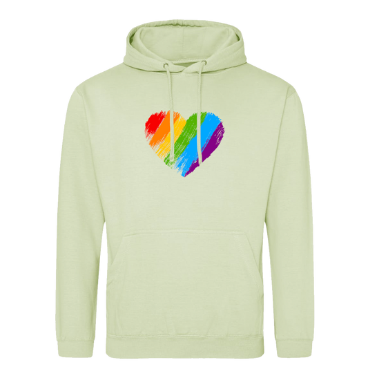 Rainbow Heart Hoodie