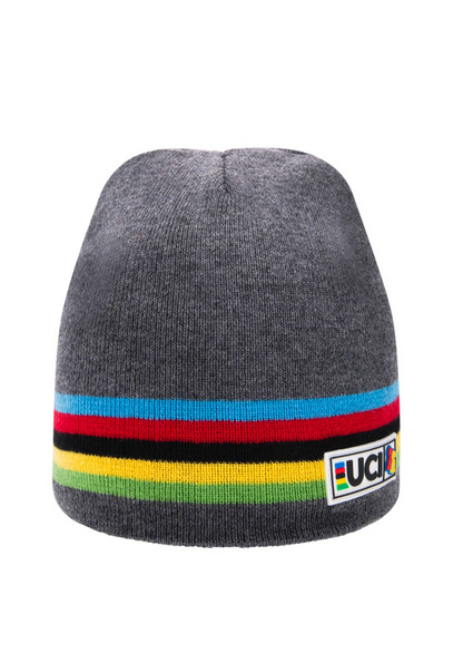 UCI Grey Rainbow Beanie