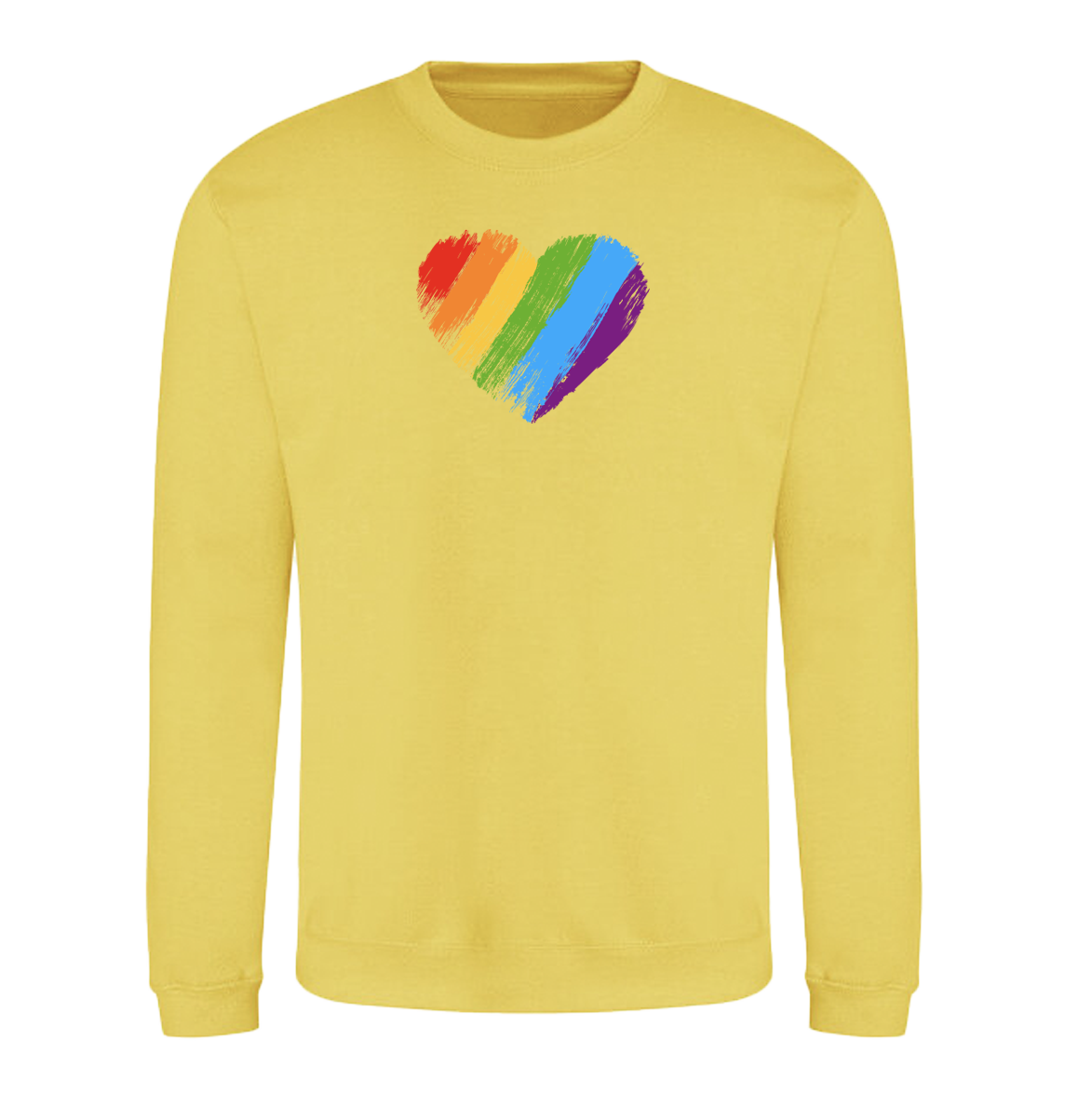 Rainbow Heart Sweatshirt