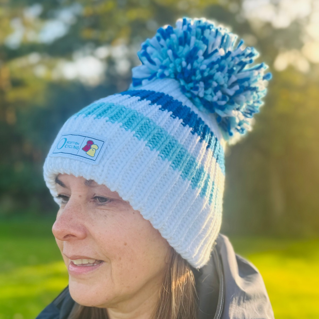 Scottish Cycling Big Bobble Hat