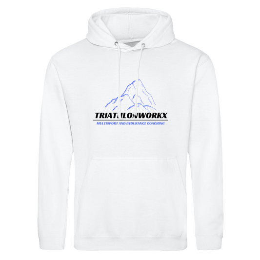 Triathlonworkx White Hoodie