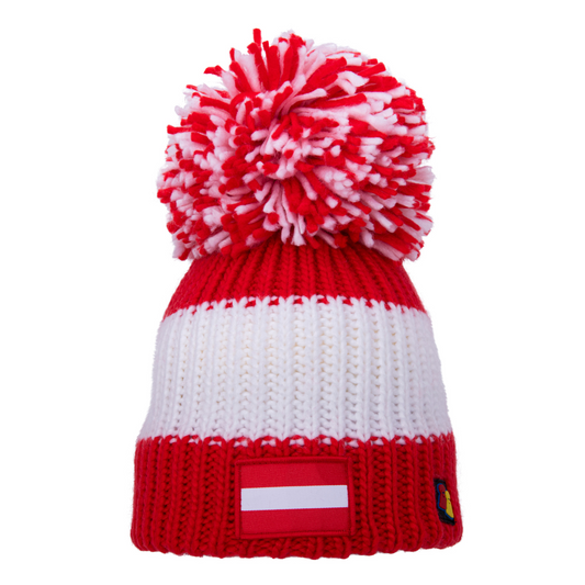 Austria Big Bobble Hat