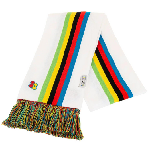 UCI White Rainbow Scarf