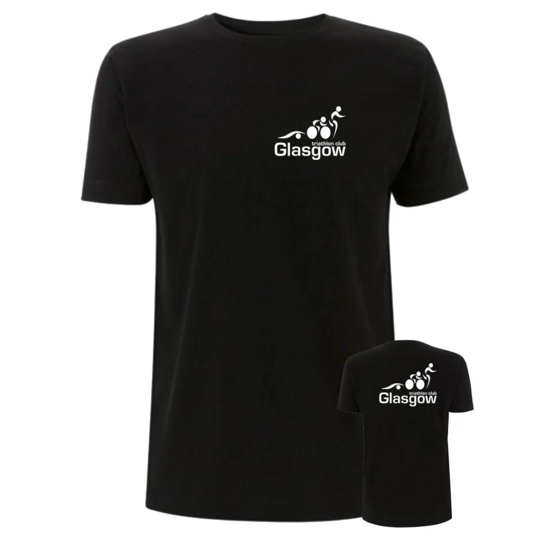 Glasgow Triathlon Club Technical Black T-Shirt