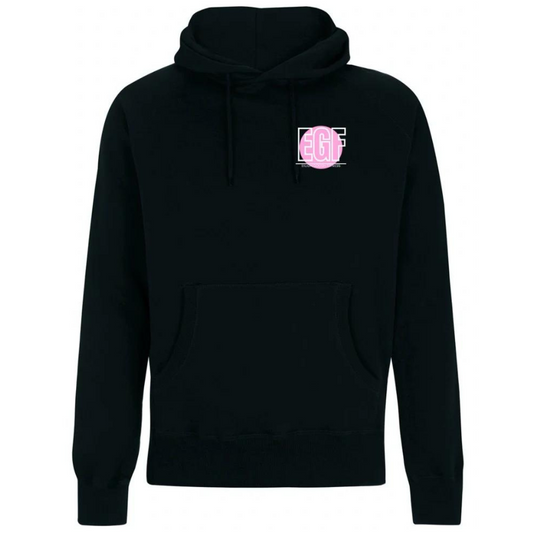 EGF Black Unisex Regular Fit Hoodie