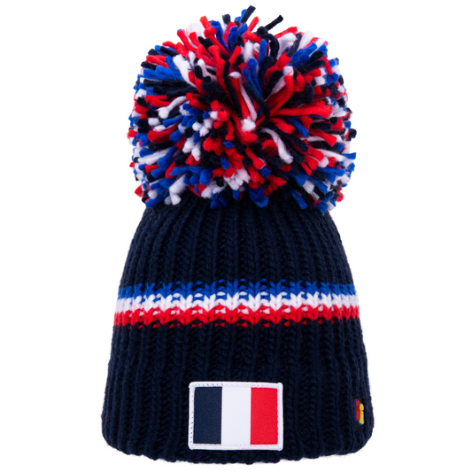 France Big Bobble Hat